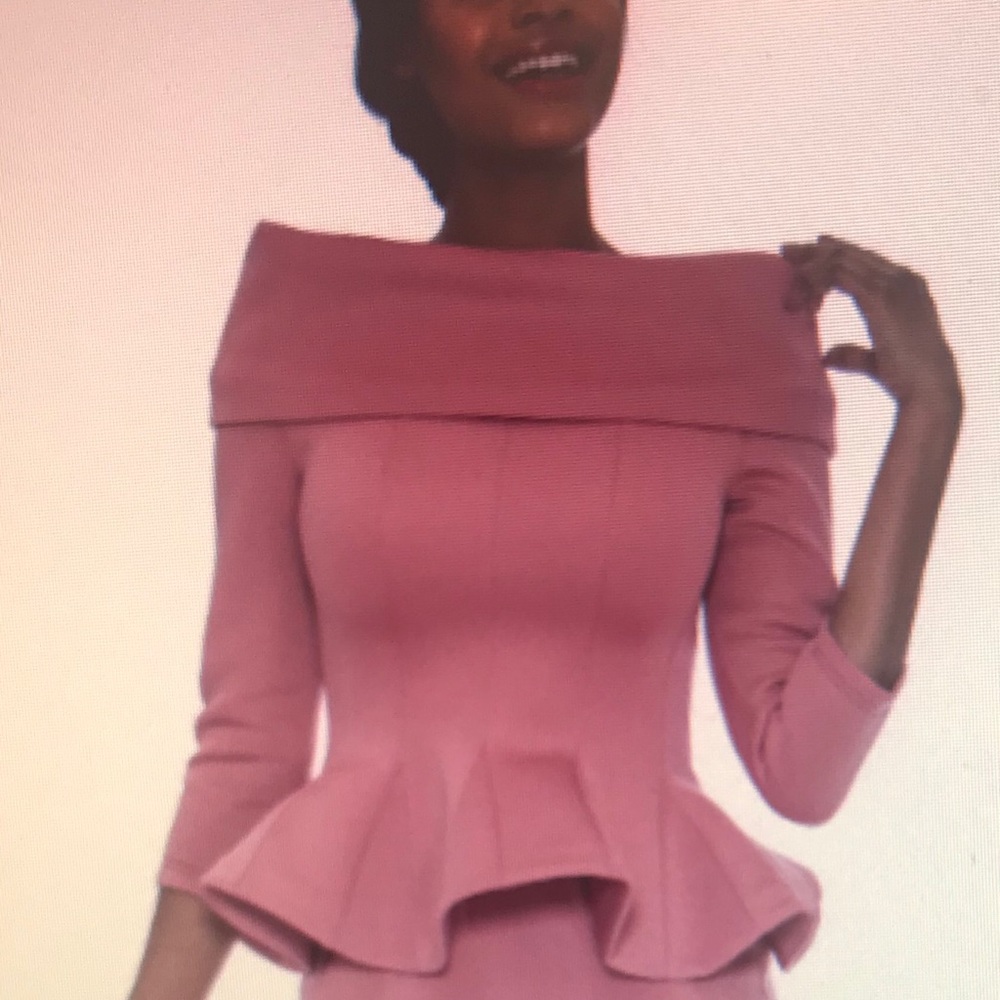 2pc off shoulder set color Mavue
